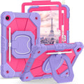 Case for Samsung Galaxy Tab A9+/ A9 Plus Case 11 2023 (SM-X210/X216/X218) with Screen Protector/360° Rotating StandMilitary Grade Shockproof Cover for Galaxy Tab A9 Plus Cases
