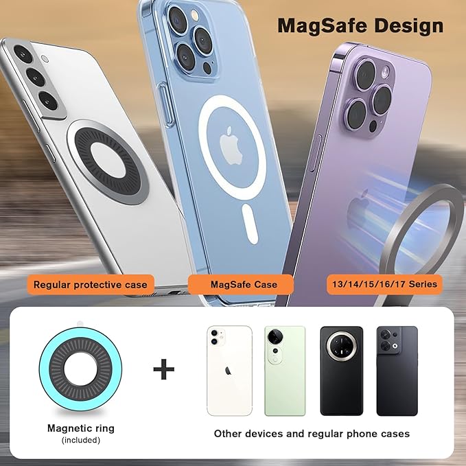 Airplane Phone Holder Mount360° Adjustable Hands-Free MountHandsfree Airport Mount Long Flight Must Haves for Woman Man Fits iPhone 17 16 15 14 Pro Max Series