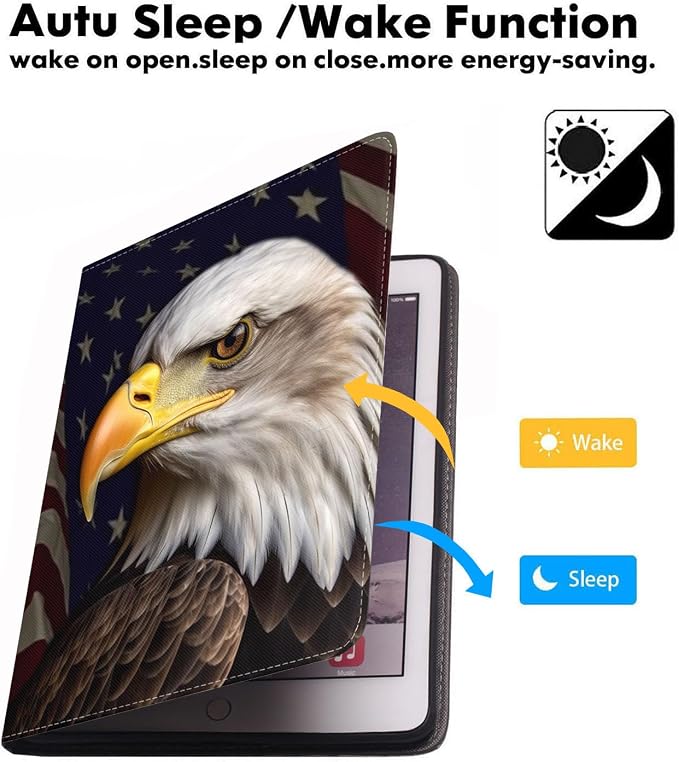 American Flag Bald Eagle-1