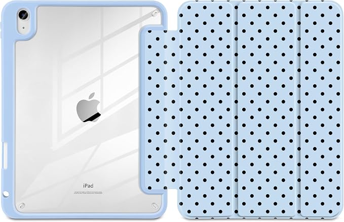 Blue polka dot