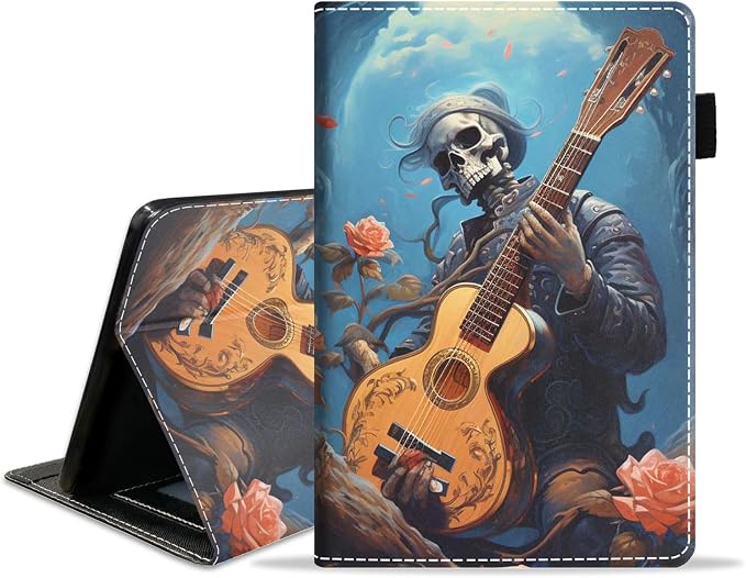 Skeleton Playing Guitar