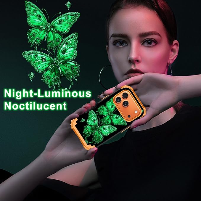 Glow in The Dark Orange Spinel