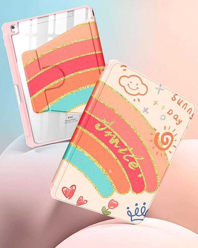 5-for iPad 789-Rainbow Sun