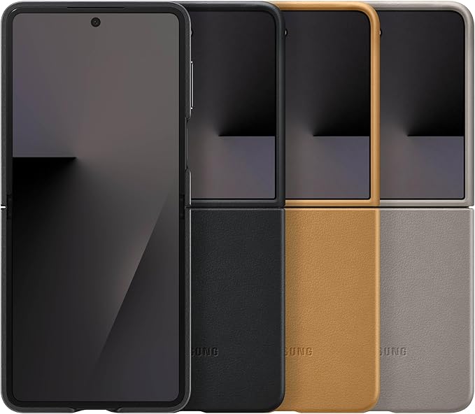 Samsung Galaxy Z Flip7 Kindsuit Phone Case Textured Feel Protective Cover Soft Inner Lining US Version Camel
