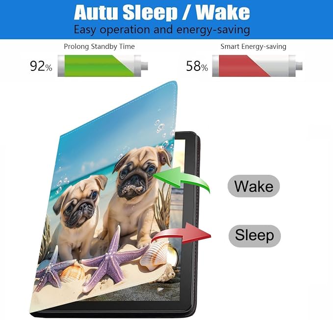 Funny Beach Pug