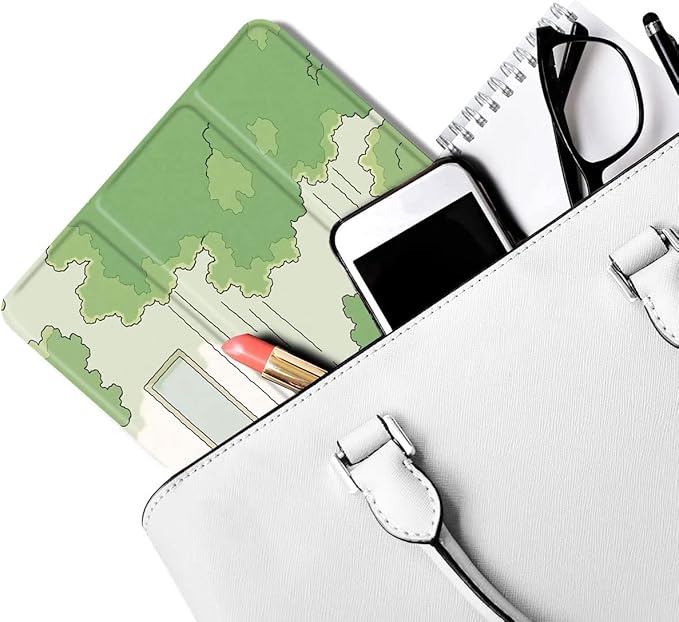 MAYCARI Cartoon Rabbit Dog Case for iPad 10.2 inch 2021/2020/2019 with Pencil Holder Cute for iPad 9th/8th/7th Generation Protective Case with Soft TPU Green Auto Sleep/Wake Cover Slim Shell