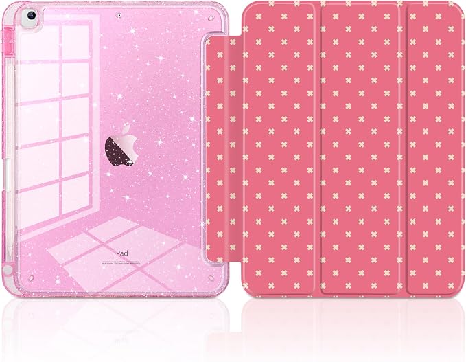 Dark Pink Cross Dot
