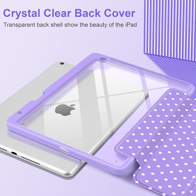 Purple white dot