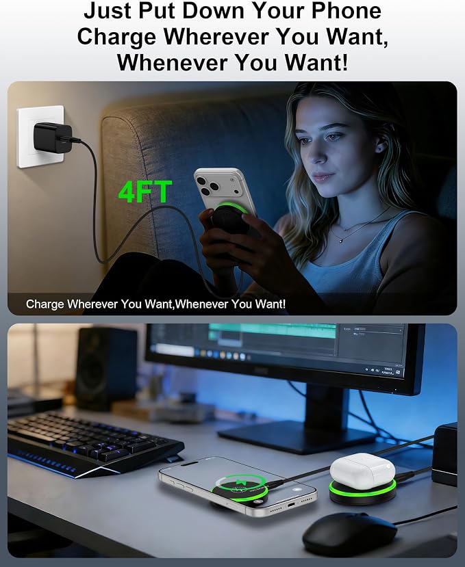 Black Wireless Charger