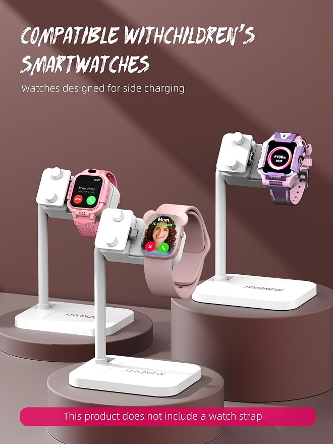 White Kids Watch Stand