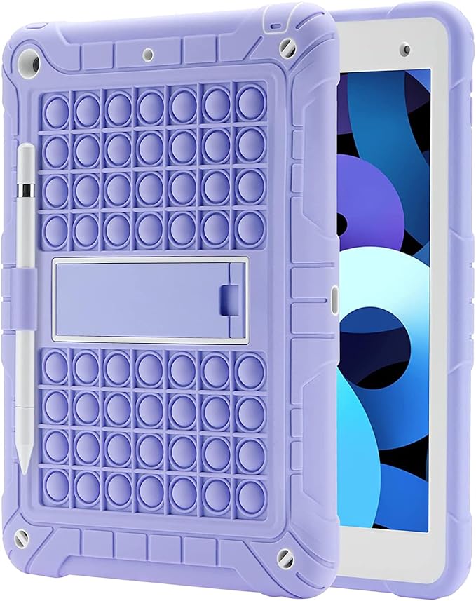 XZC iPad 9th/8th/7th Generation Case (iPad 10.2 Case 2021/2020/2019) Shockproof Drop Protection Cover with Pencil Holder Kickstand Shoulder Strap