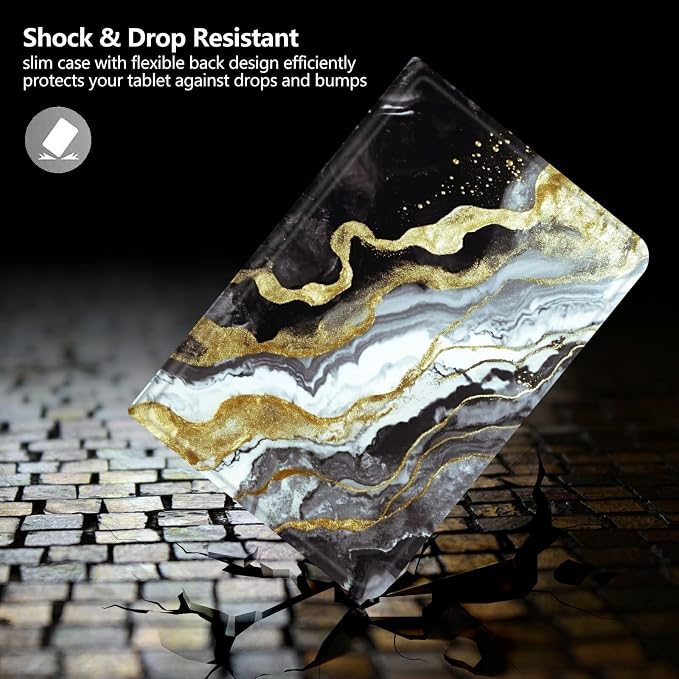 Black Gold Marble