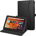 Fintie Case for All-New Amazon Fire HD 10 Tablet (13th/11th Generation 2023/2021 Release) - Multi-Angle Stand Cover with Pocket Auto Wake/Sleep Black