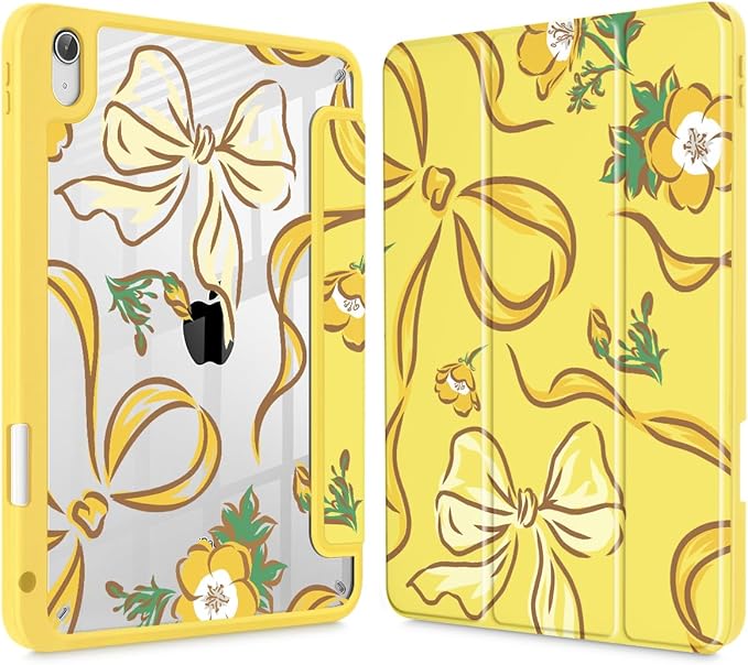 Flowers-Bows-Yellow