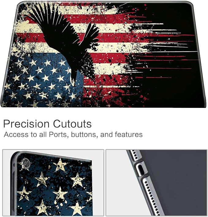 American Flag With Eagle