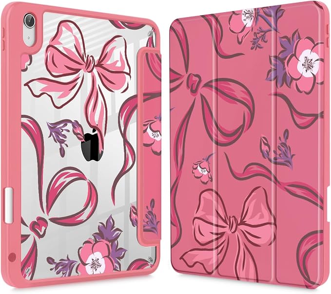 Flowers-Bows-Red