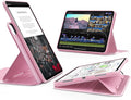 ESR for iPad Pro 13 Inch Case (M5/M4) 2025/2024 Rotating Case with Removable Magnetic Cover Adjustable Portrait/Landscape Stand 9 Standing Angles Shift Series Pink