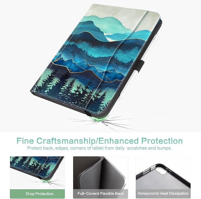 Teal Forest Mountains