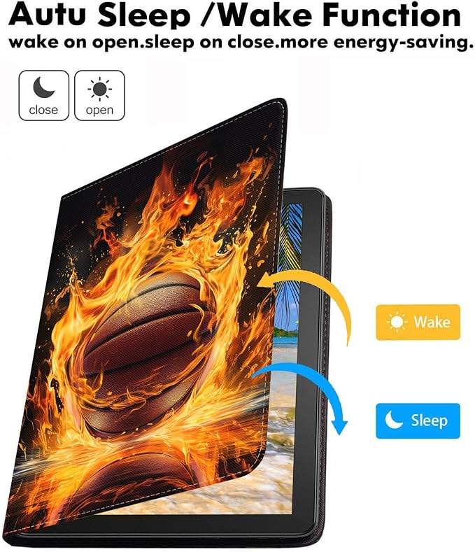 Burning Basketball