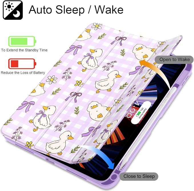 Duck & Bow Purple
