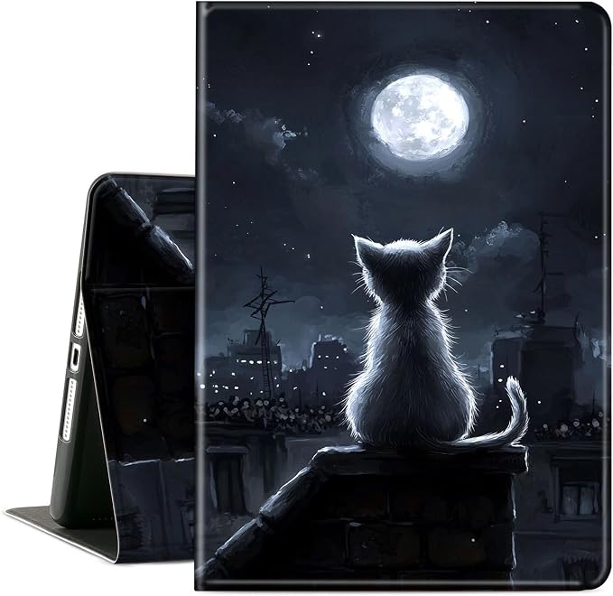 Cute Cat Moon