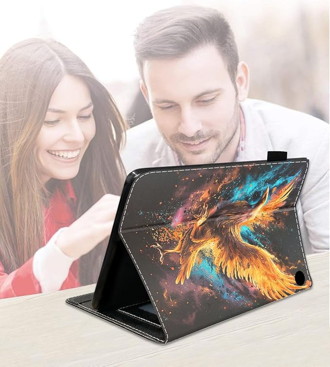 Watercolor Art Fire Phoenix