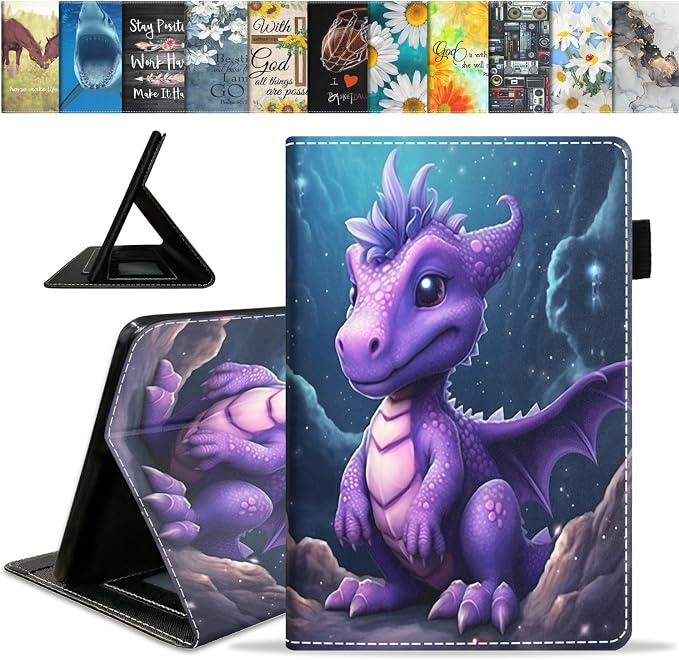 Cute blue little dinosaur