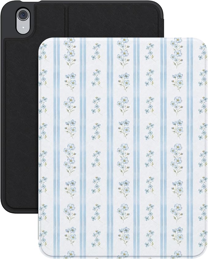 Cottage Stripe | Blue Floral