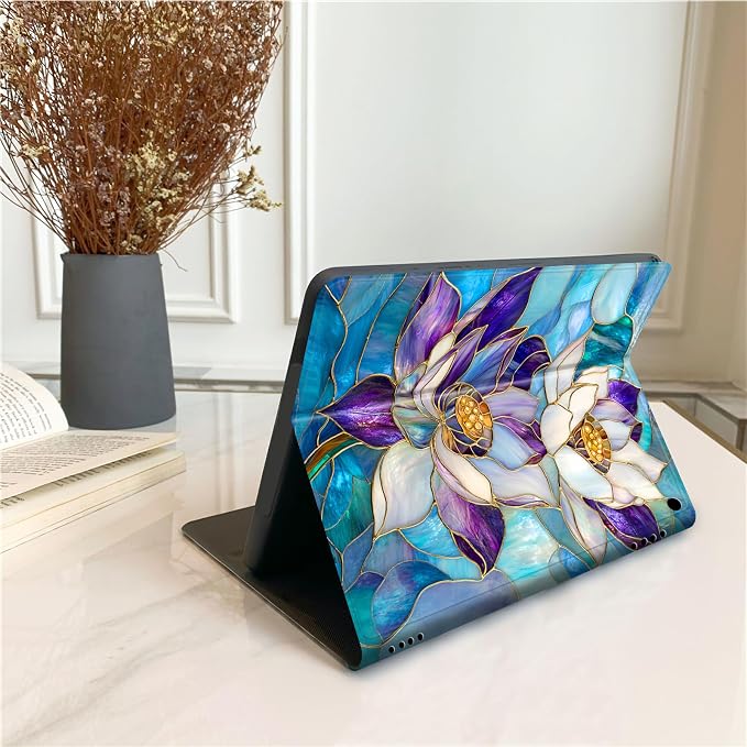 Purple Blue Lotus Flower