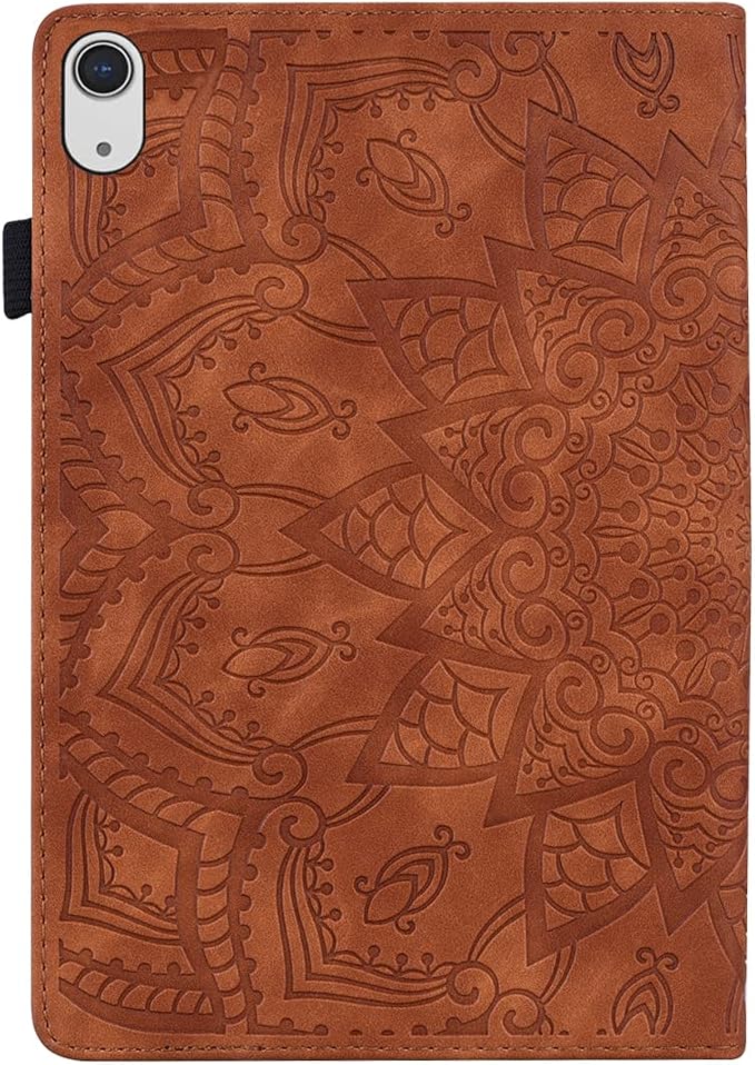 03# Brown Paisley Flower