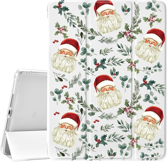 Christmas tree leaf Santa