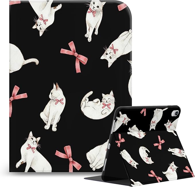 Black- White Cat Bow Tie