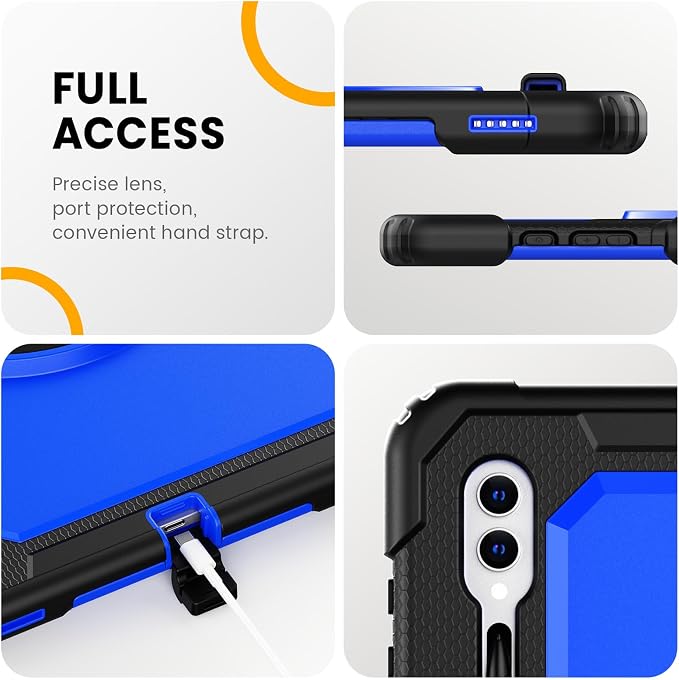 Black + Dark Blue