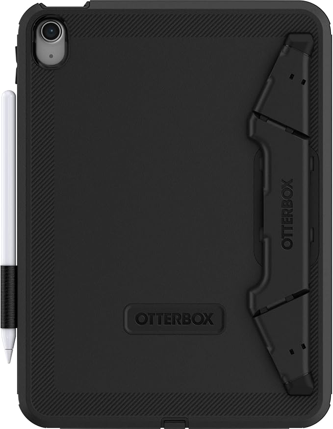 OtterBox Defender for Business W/EDU Stand for iPad 10th Gen (ONLY) - Black (Non-Retail Packaging)