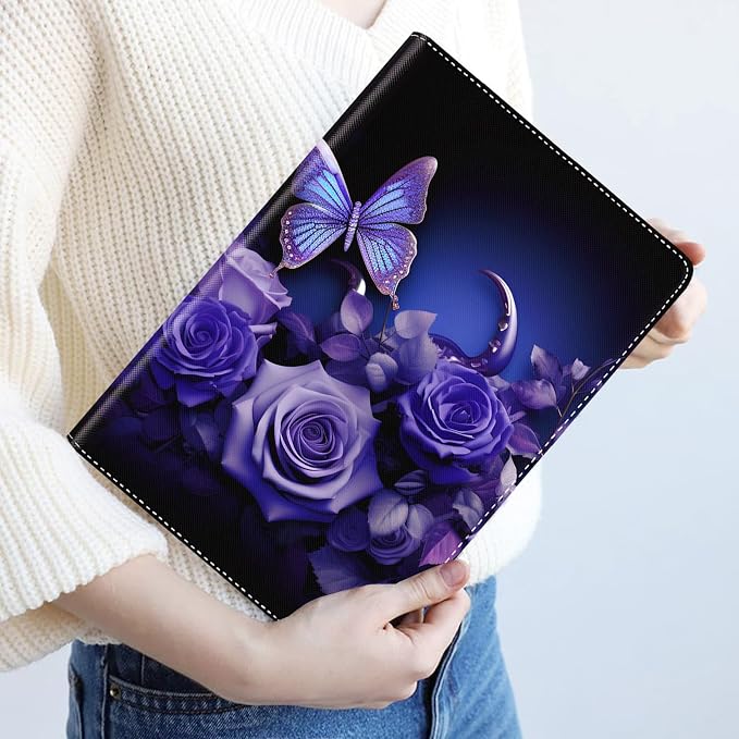 Purple Roses and Butterflies