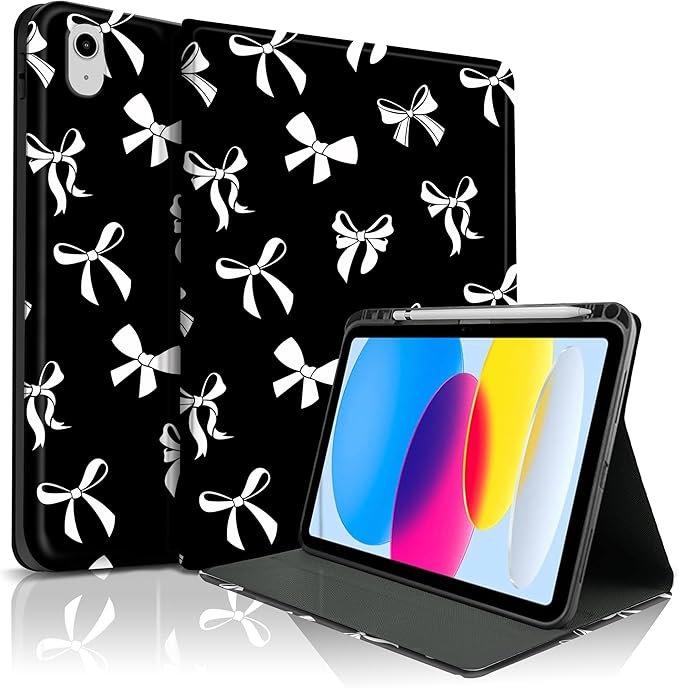 Black - White Bow