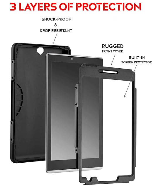 Verizon Rugged Case for Samsung Galaxy Tab E 8''