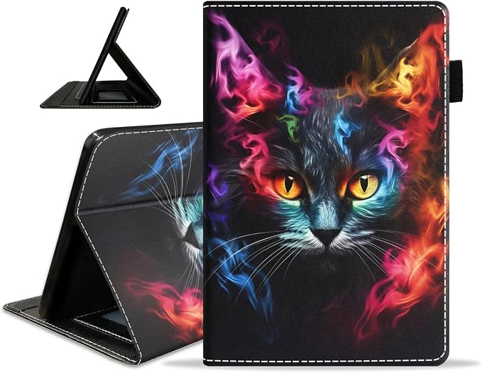 Colorful Cat Face
