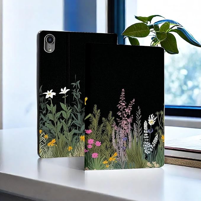 Case for iPad 10th Generation (2022) 10.9 Inch iPad CoverAutomatic Wake/SleepAdjustable Stand Protective Cover for Apple iPad 10.9 - Weeds
