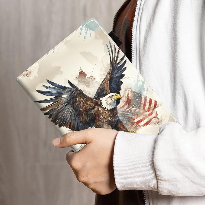 American Flag Bald Eagle