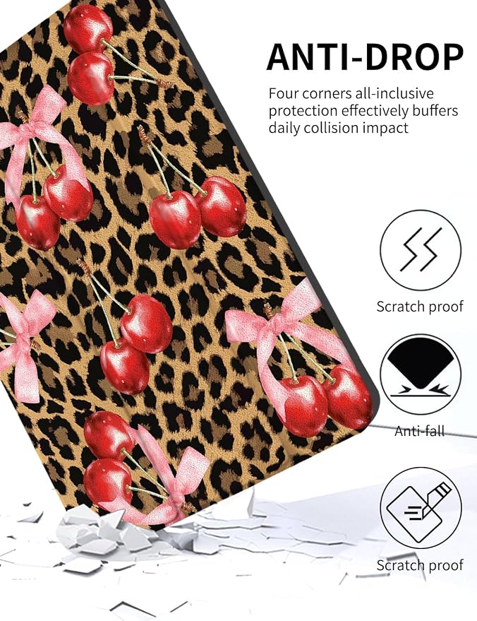 Brown Leopard 2 & Pink Bow