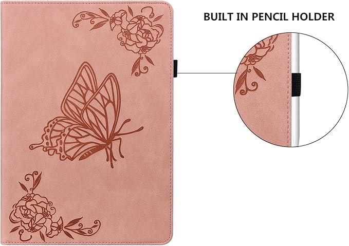 07# Pink Flower Butterfly