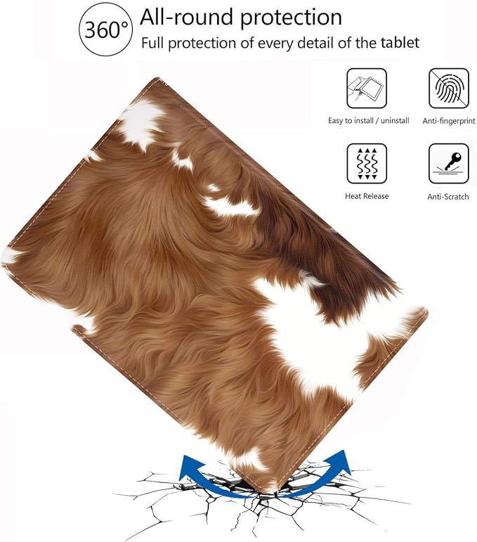 Brown Cow Print