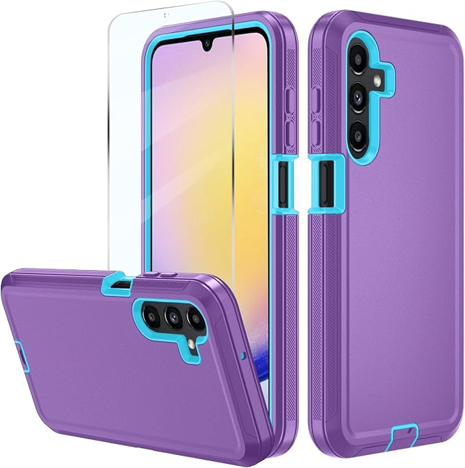 with Belt Clip-Purple Sky Blue