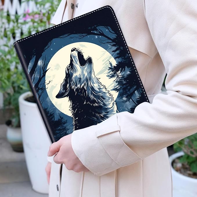 Wolf Howling Under The Moon