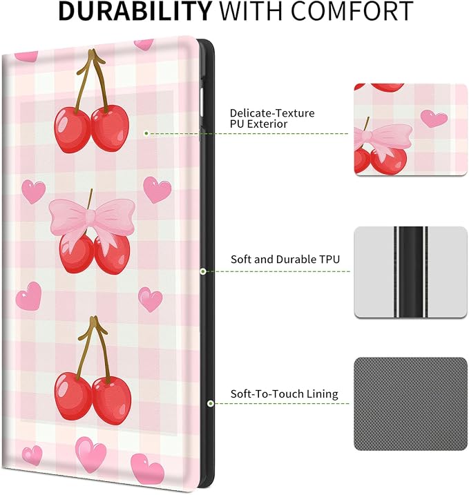 Pink Cherry Checkered