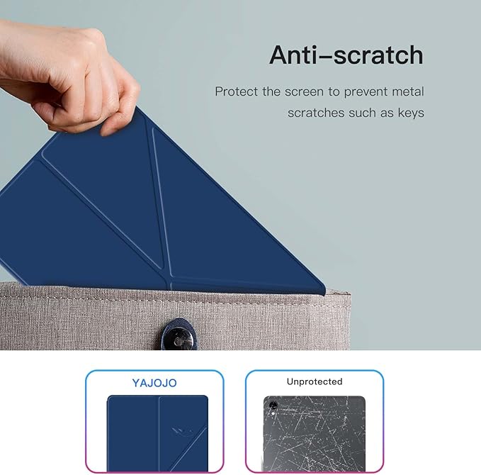for Samsung Galaxy Tab S11 Case 11 inch Magnetic Attachment | Auto Wake/Sleep | Multi-Viewing Angles | Slim Light Shell Cover | Compatible with Samsung Galaxy Tab S11 | Blue