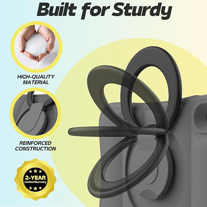 MRWHO Kids Case for iPad Air 5th 4th Generation 10.9 inch – Sturdy Lightweight Flexible Shockproof Stand Handle Girls Boys Case for Apple iPad Air 5 4 Gen 2020/2022 Grey