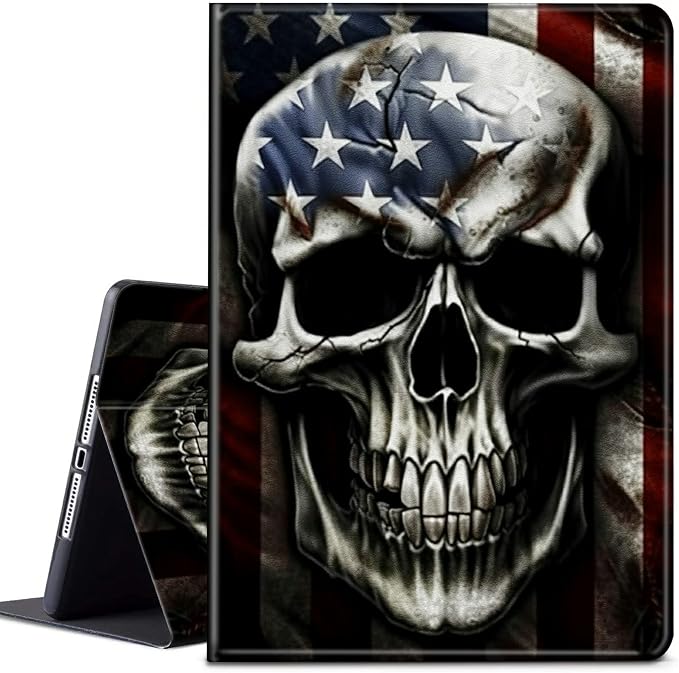American Flag Skull