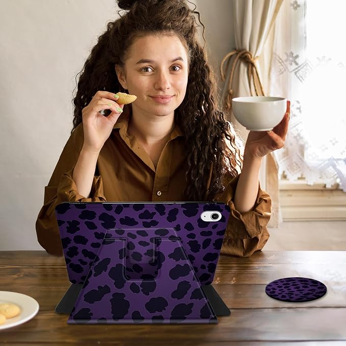 Purple Leopard Print